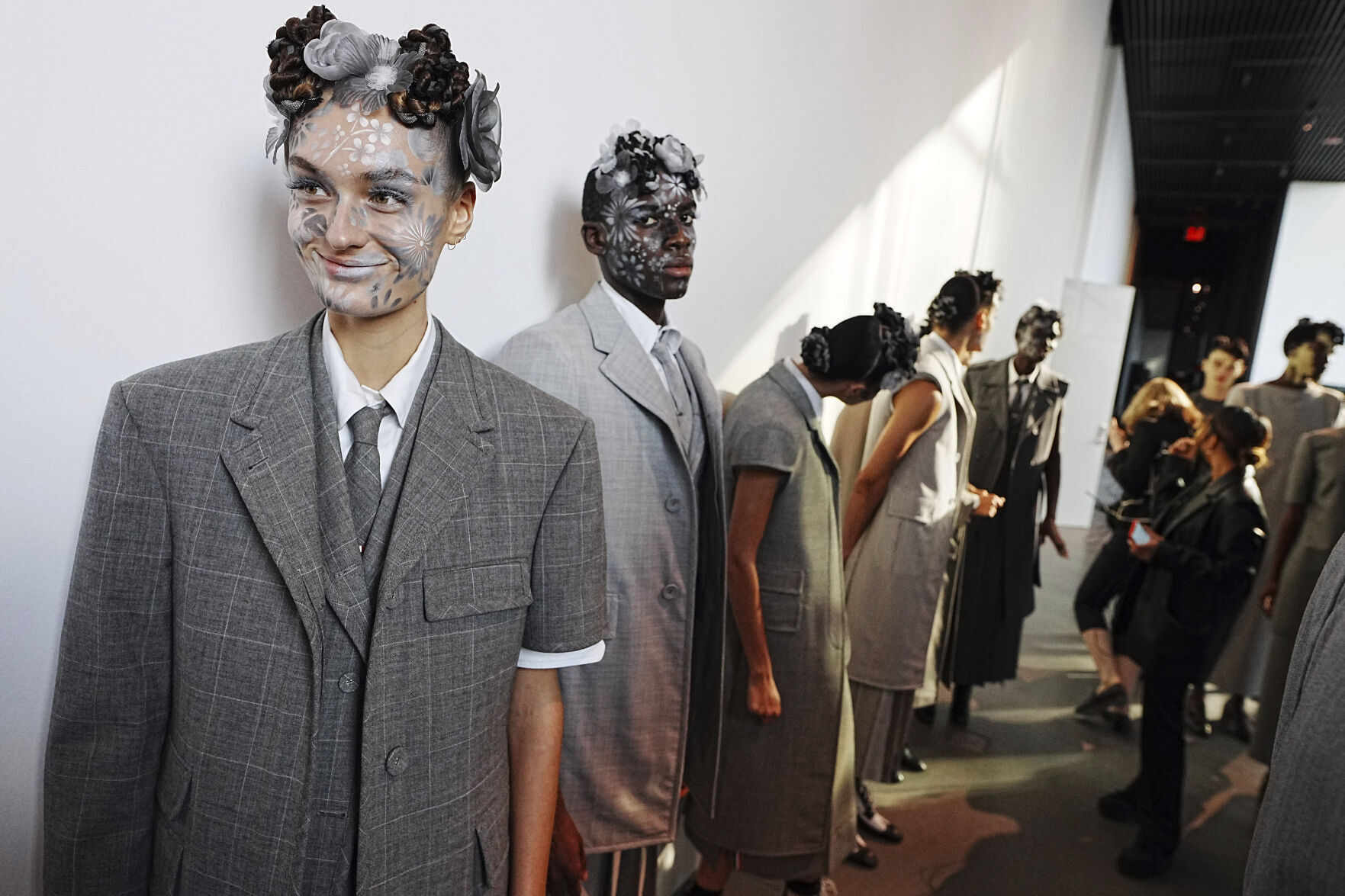 NYFW Spring/Summer 2021 - Thom Browne - Backstage